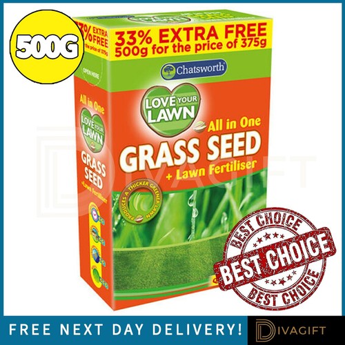 Grass seeds lawn - grass, fertiliser