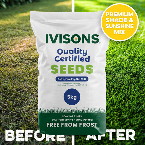 5kg premium shady area grass - 5kg,
