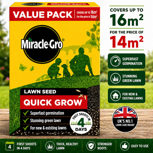 Miracle gro quick - quick, grass