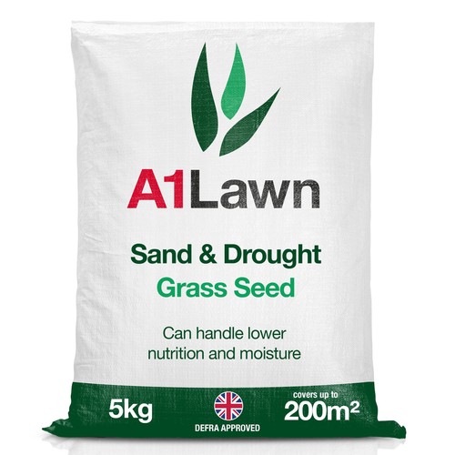 Lawn sand and drought grass - drought,