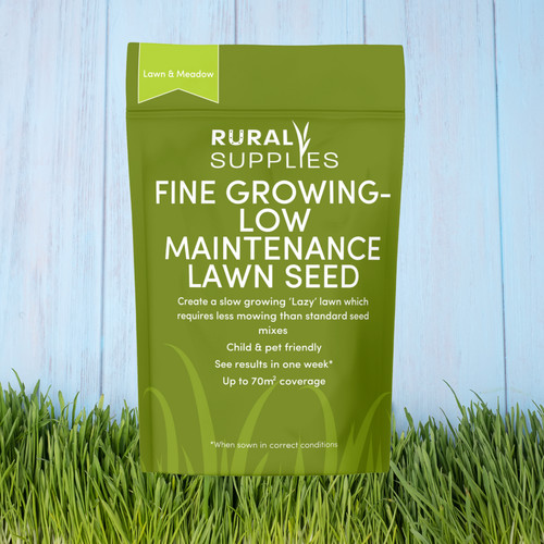 Fine grass seed for - fine, low
